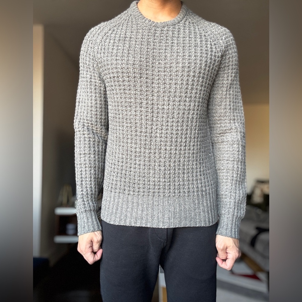 Acne Studios Gray Knit Sweater